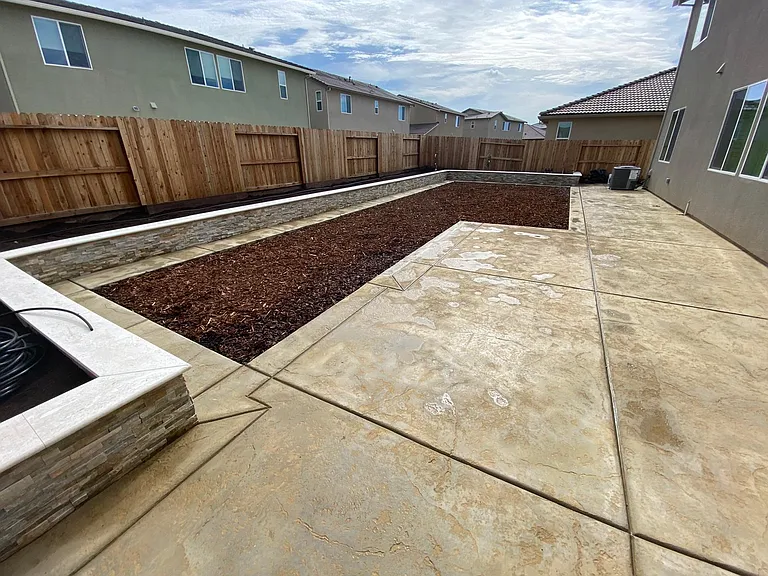Back yard