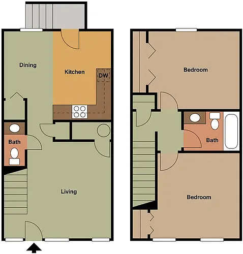 Floor plan The Rosewood