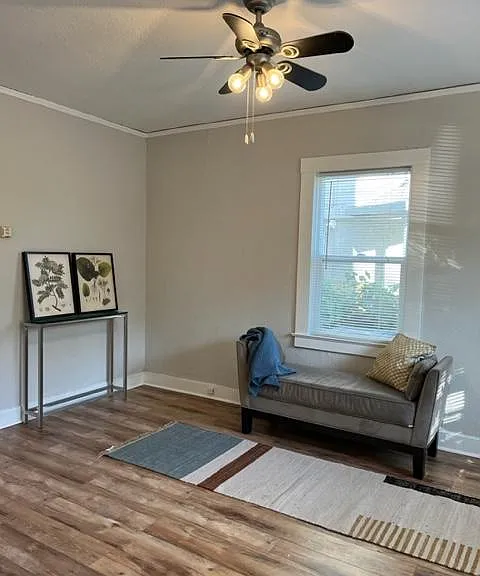 Another view of the spacious living space.