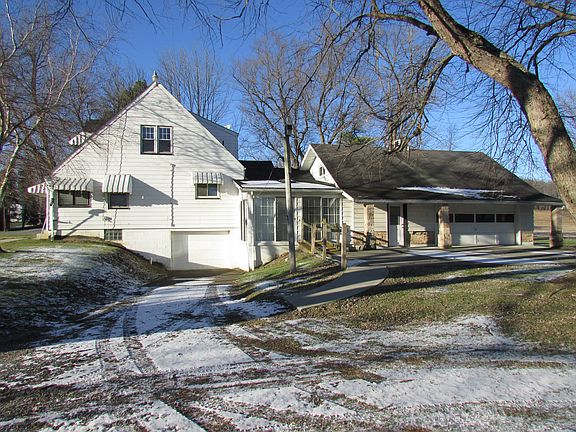 Apartment and two car garage