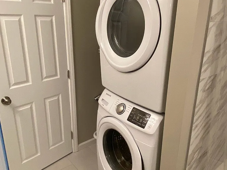Full size washer and dryer