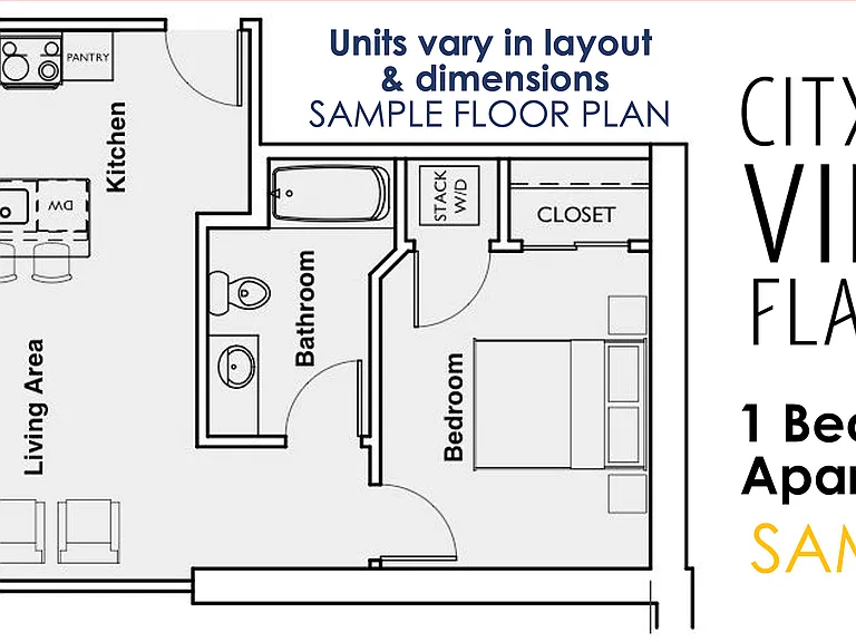 1 Bedroom SAMPLE 1 Bedroom SAMPLE