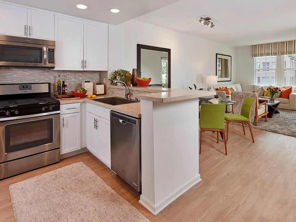 Newly remodeled units with stainless steel appliances.