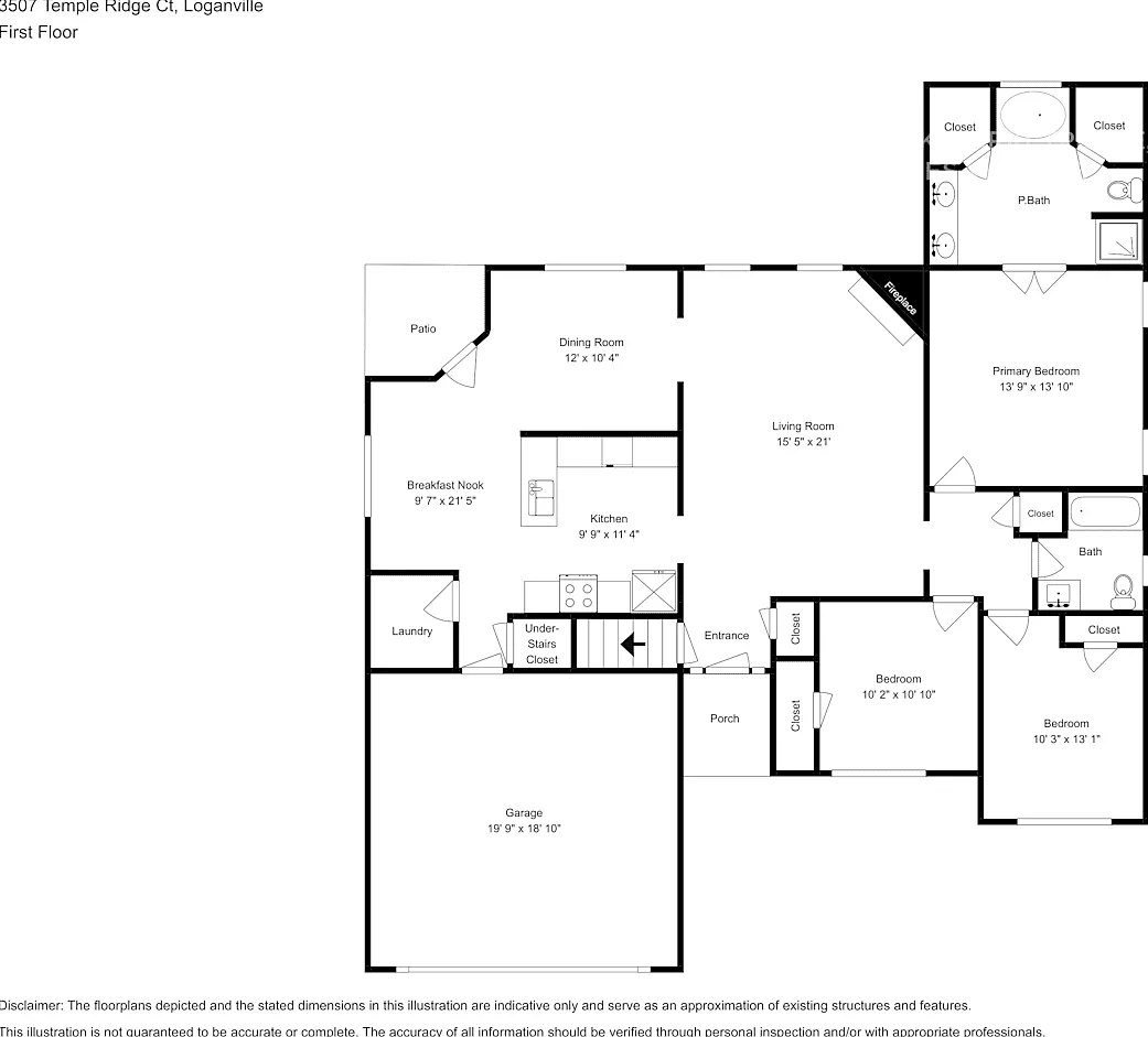 3507 Temple Ridge Ct Loganville, GA 30052 — Photo 2