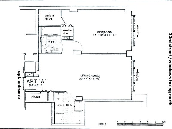 2nd image of 344 W 23rd St APT 8A