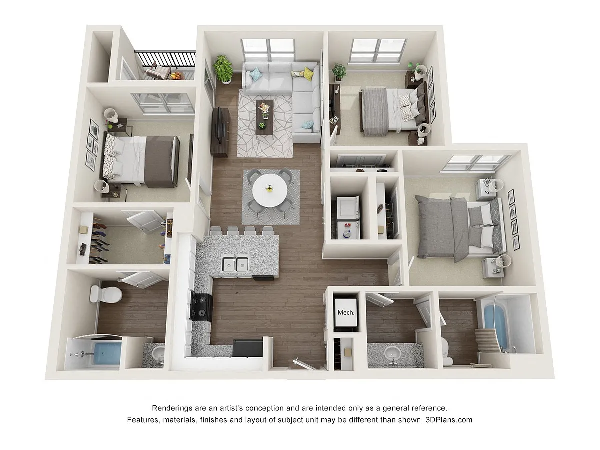 Floor plan C3