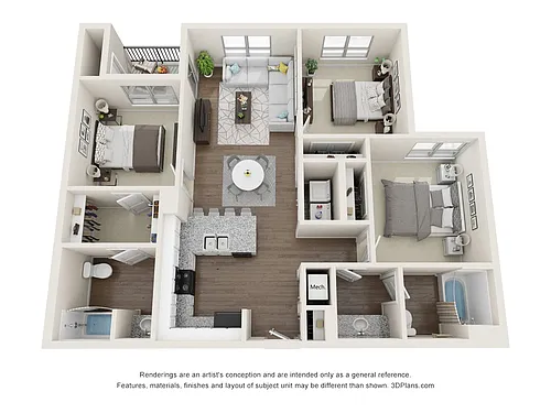 Floor plan C3