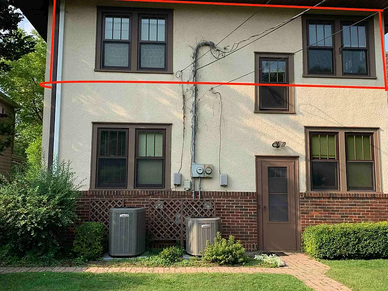 Main Floor/first floor unit. Newer central air conditioning.