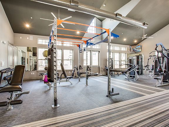 Fitness Center with CrossFit Cage