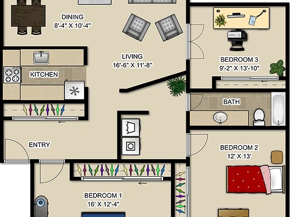 3rd image of 3412 NE 66th Ave APT B21