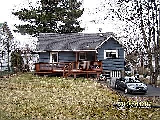 backside of home
