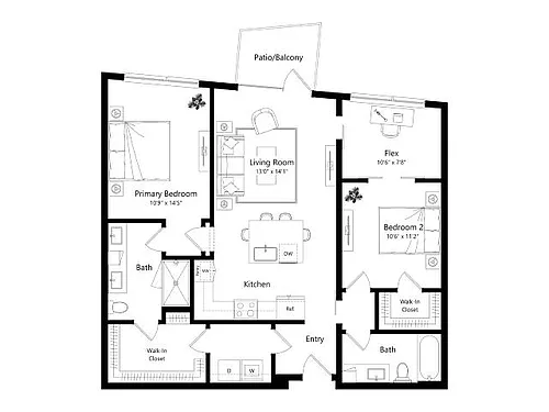 Floor plan B41