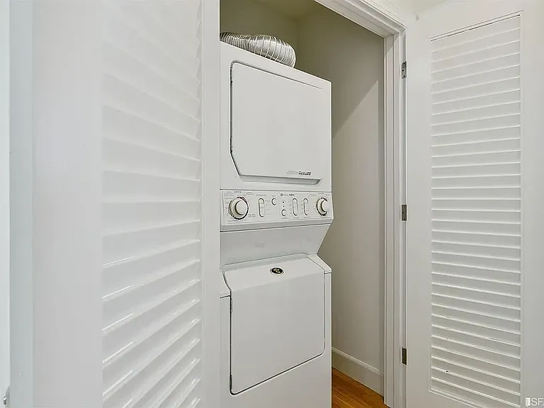 In-unit washer and dryer