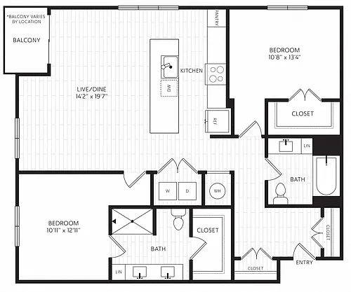 Floor plan B1