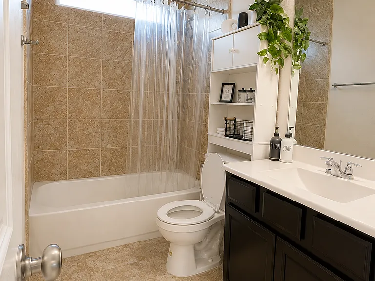 Secondary bathroom