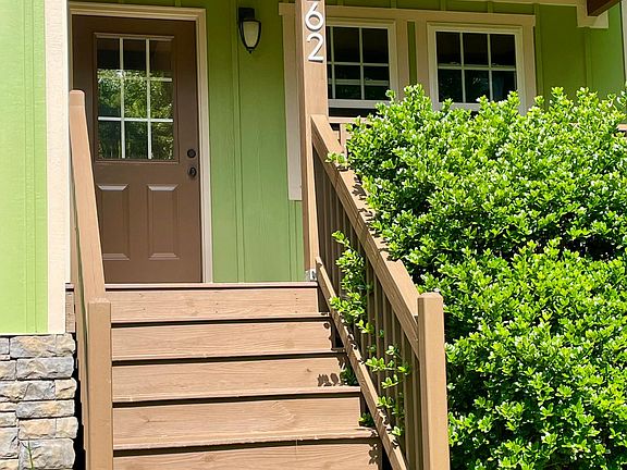 Front door and porch details