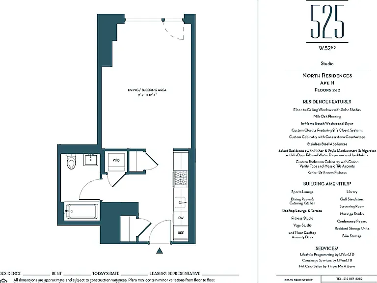525 W 52nd St #8HN — Photo 17