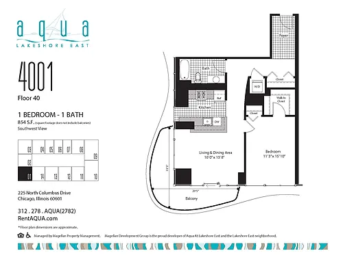 Floor plan aqa101a