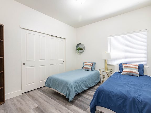 Beds can be combined into a king-sized bed