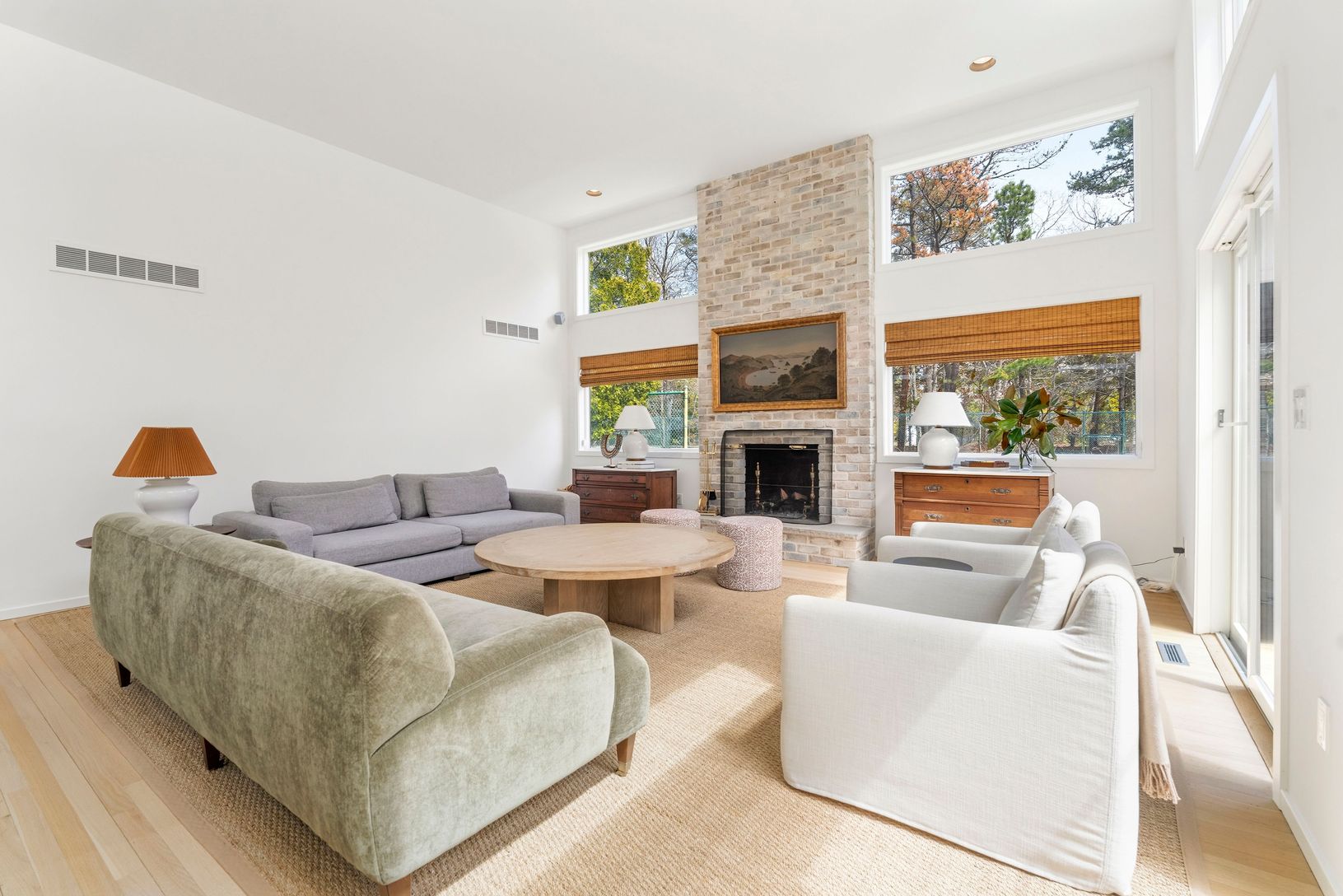  Enjoy soaring ceilings and all new furniture 