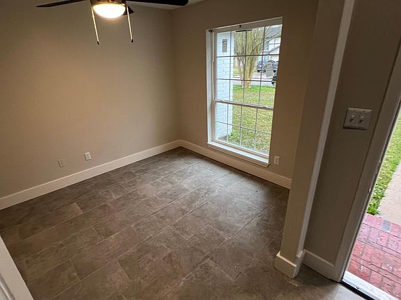 Stud at front. Could be a kids play area.