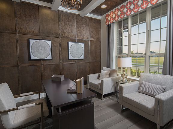 Parks at Legacy Model Home ; Scarlett Floor Plan ; Study