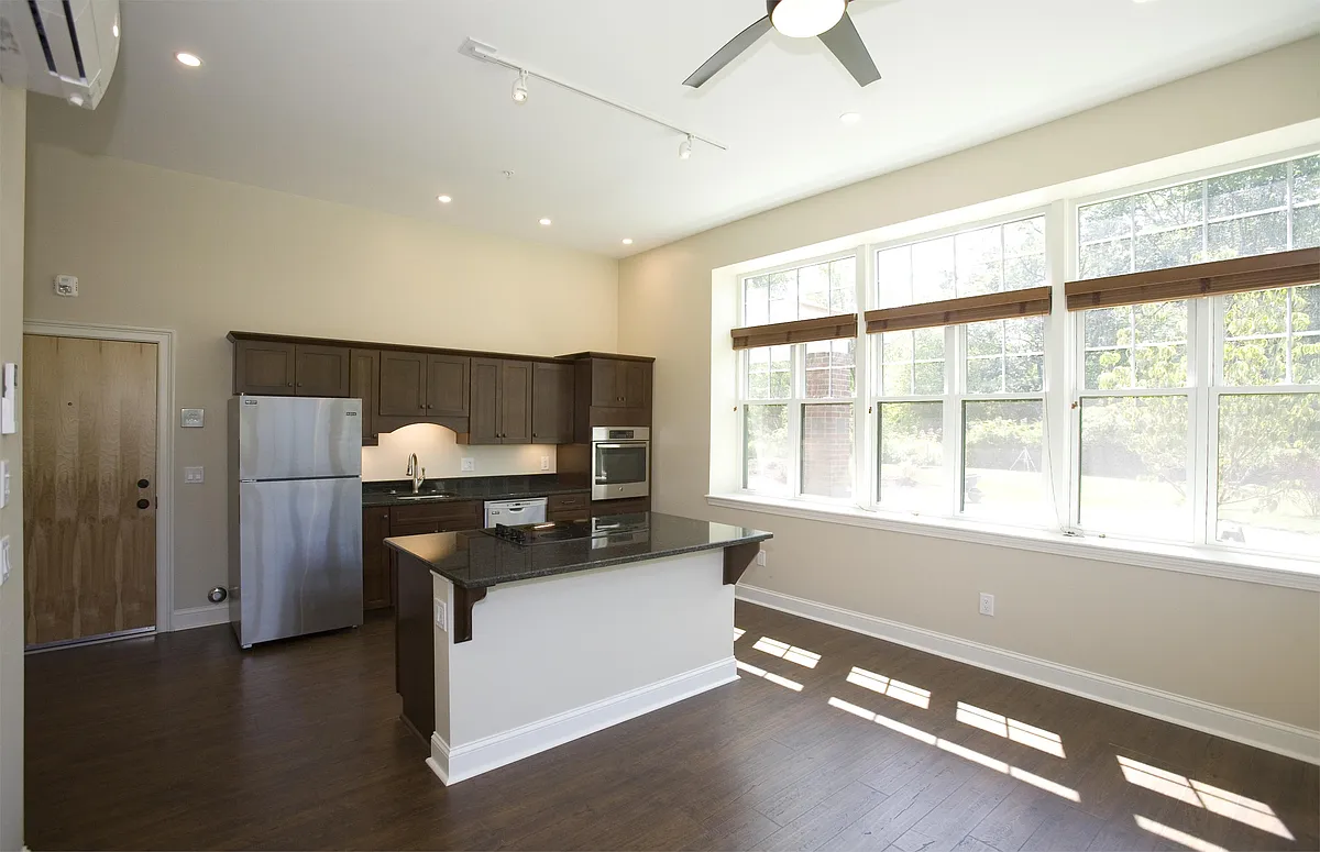 Living Room to Kitchen - 15 School St #101