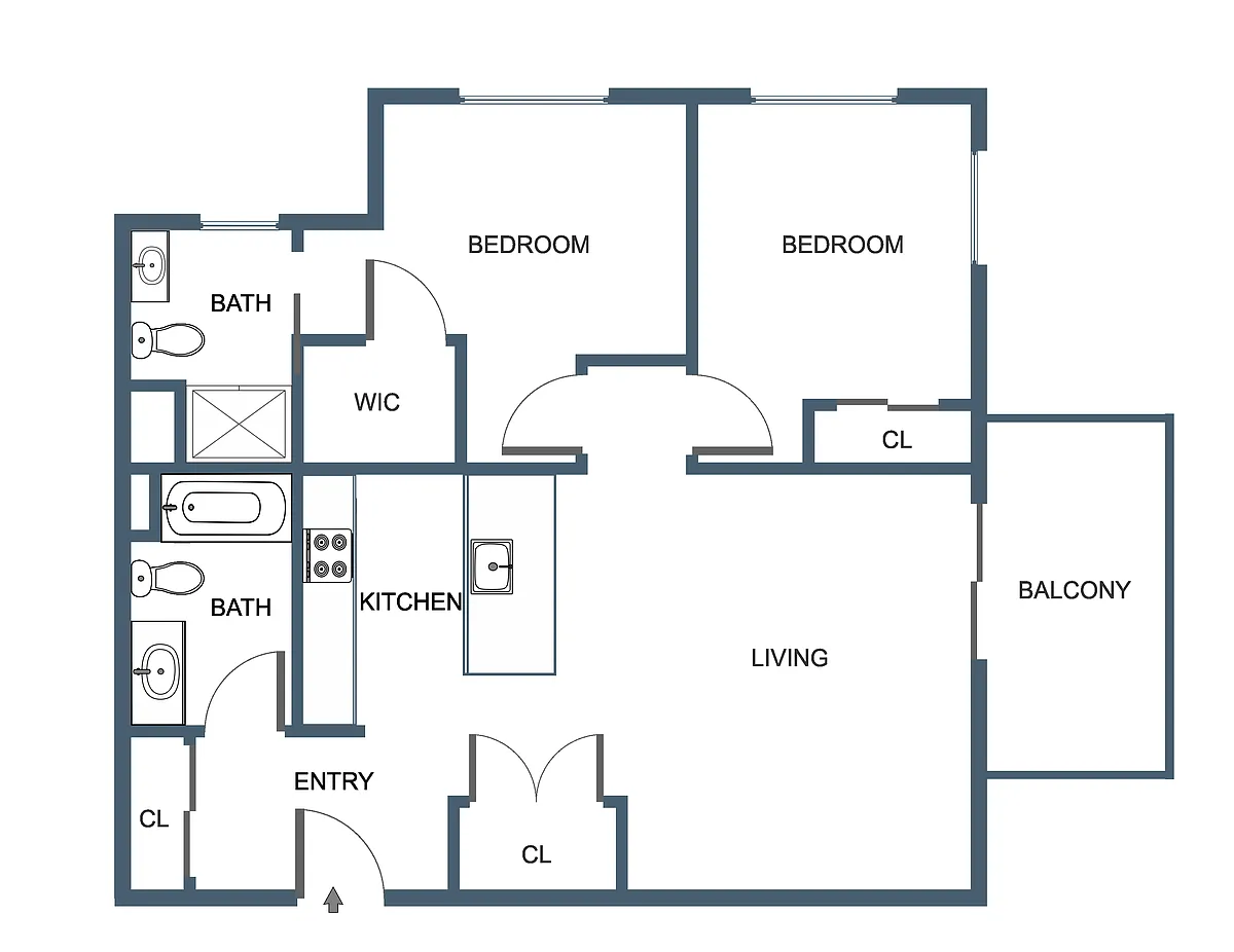 Floor plan C6