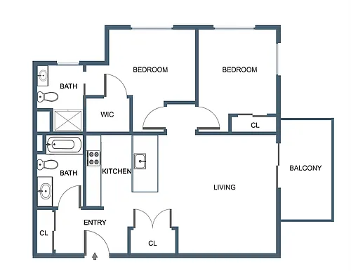 Floor plan C6