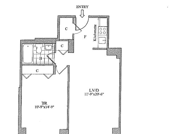 2nd image of 30 W 63rd St APT 3G