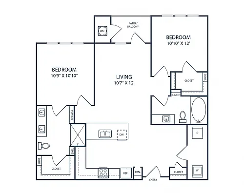Floor plan B1