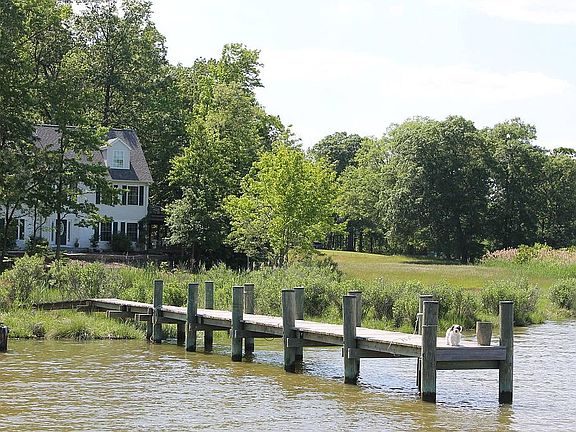 80' pier on Oyster Harbor
