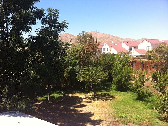 Back Yard From Master Bedroom Deck