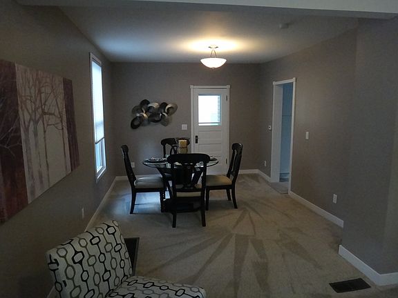 open floor plan dinning room