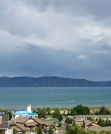 View from patio