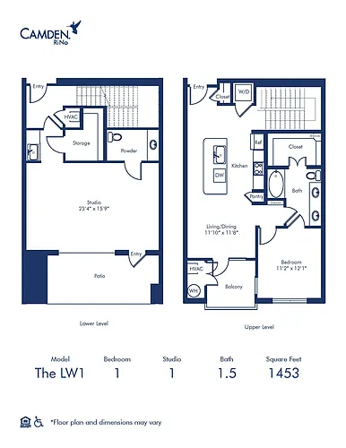 Floor plan The LW1