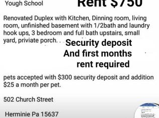 502 Church St, Herminie, PA 15637