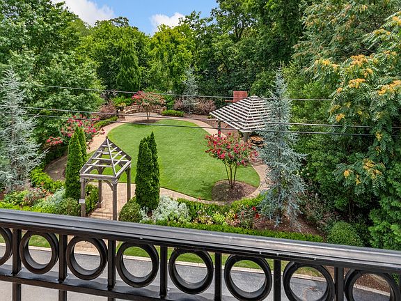 View from juliet balcony in family room