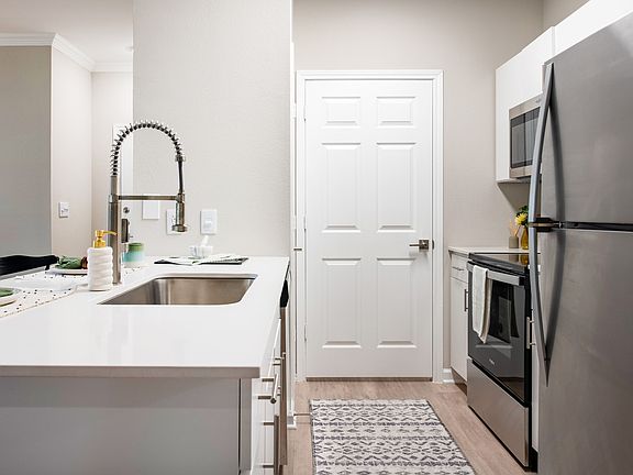 Newly Renovated Kitchen With Stainless Steel Appliances
