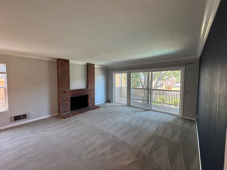 Living Room Spacious Deck
