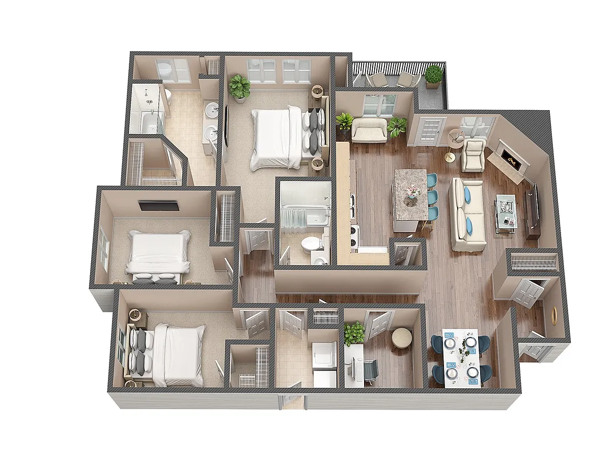Floor plan C1