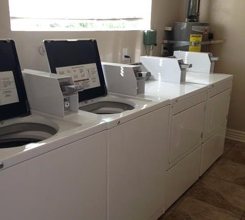 Coin Laundry in Building