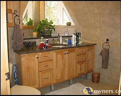 Remodeled Main Bathroom, Heated Floor