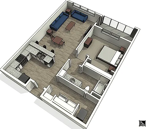 One Bedroom One Bedroom