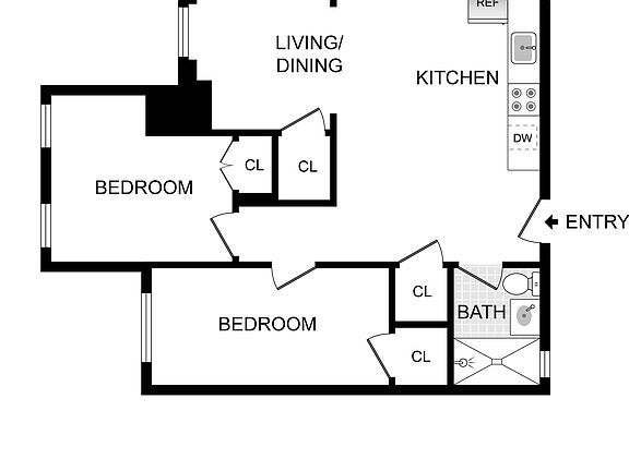 2nd image of 1573 3rd Ave APT 4A