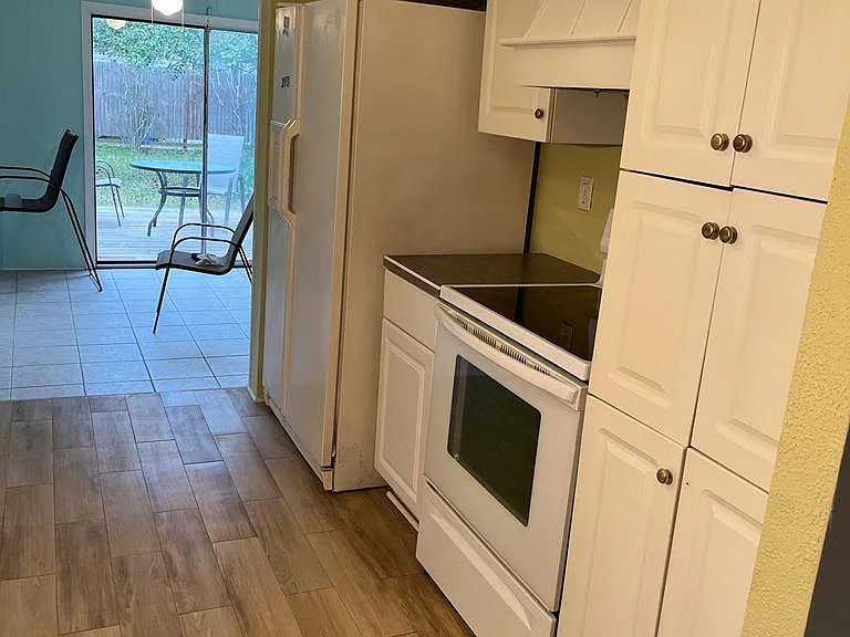 ...with plenty of cabinet space.