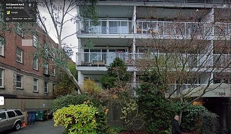 Front of building