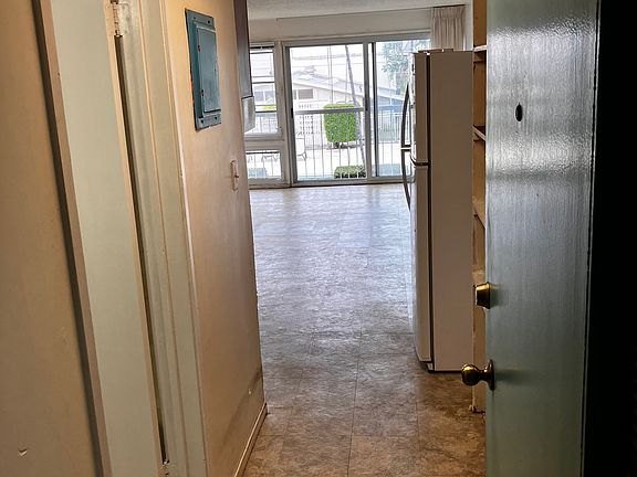 apartment viewed from the entry door