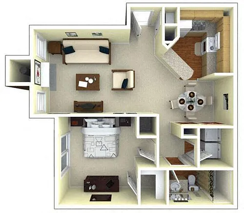 Floor plan Habersham