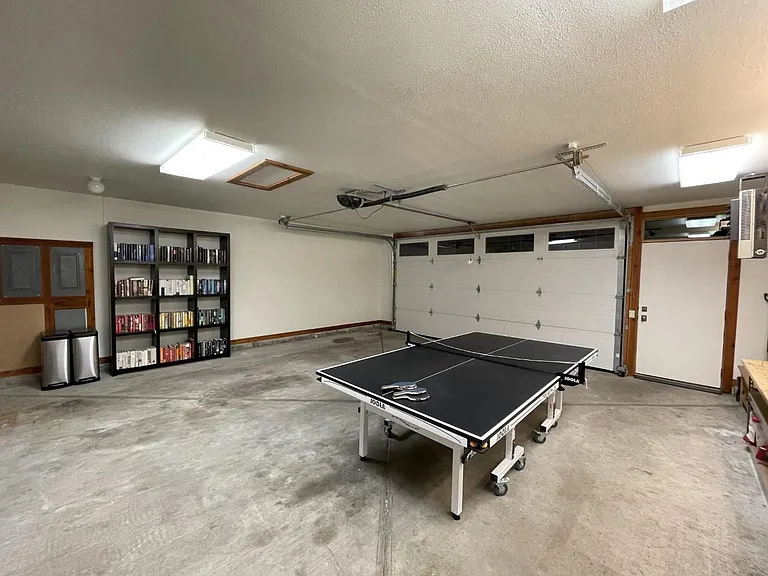 Attached garage